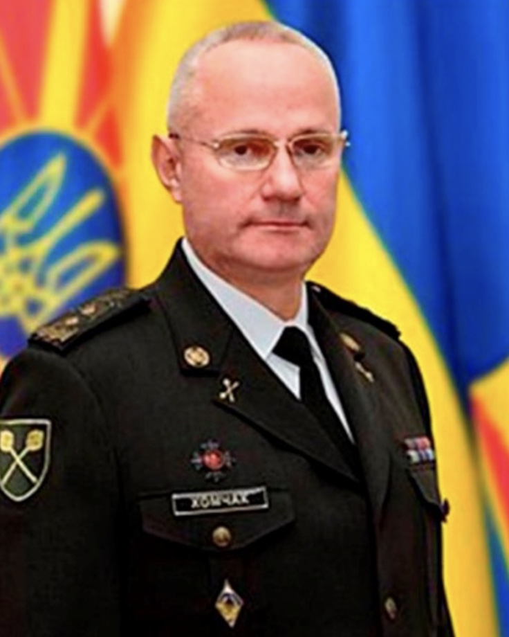Lt. Gen Rusian Khomchak, Commander in Chief of the Ukraine Armed Forces
http://www.mil.gov.ua/ministry,gsh-zsu/general-lejtenant-horrborisovich