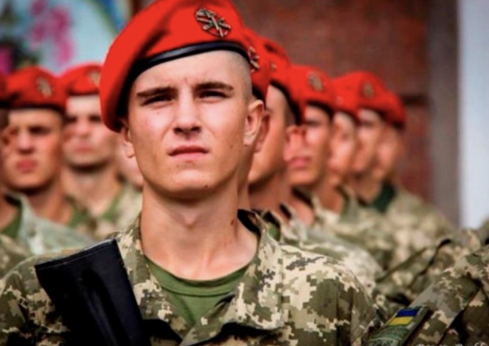 Ukrainian Red Beret Soldier